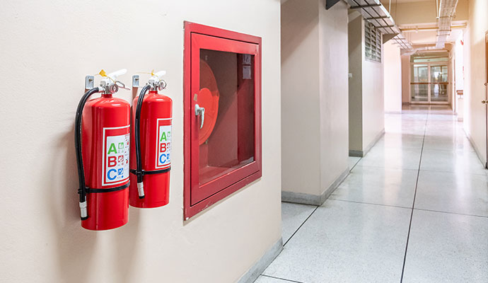 Fire extinguisher system