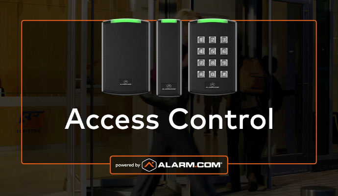 Access control by Alarm.com